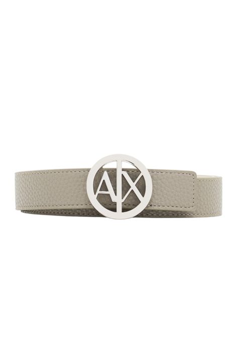Cintura con ardiglione con logo ARMANI EXCHANGE | Cinture | 941118 0A877M6108